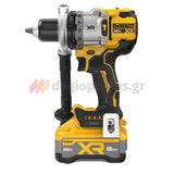 DeWalt DCD1007WW1T-QW Brushless Δραπανοκατσάβιδο Κρουστικό Μπαταρίας 18V Li-Ion Με Μπατ.8.0Ah - Φορτιστή - Βαλίτσα T-Stak