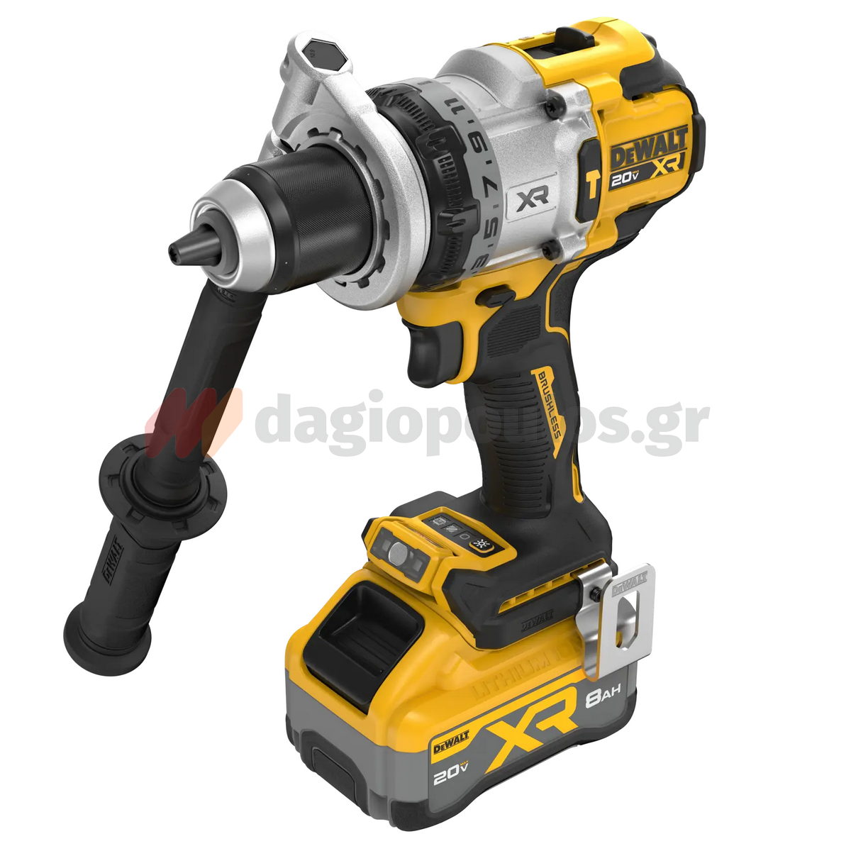 DeWalt DCD1007WW1T-QW Brushless Δραπανοκατσάβιδο Κρουστικό Μπαταρίας 18V Li-Ion Με Μπατ.8.0Ah - Φορτιστή - Βαλίτσα T-Stak