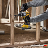 DeWalt DCD1007WW1T-QW Brushless Δραπανοκατσάβιδο Κρουστικό Μπαταρίας 18V Li-Ion Με Μπατ.8.0Ah - Φορτιστή - Βαλίτσα T-Stak