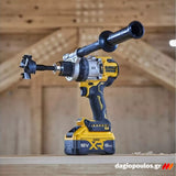 DeWalt DCD1007WW1T-QW Brushless Δραπανοκατσάβιδο Κρουστικό Μπαταρίας 18V Li-Ion Με Μπατ.8.0Ah - Φορτιστή - Βαλίτσα T-Stak
