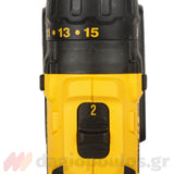 DeWalt DCD777S2T-QW Brushless Δραπανοκατσάβιδο Μπαταρίας 18V XR Με 2 Μπαταρίες 1.5Ah Li-Ion - Βαλίτσα