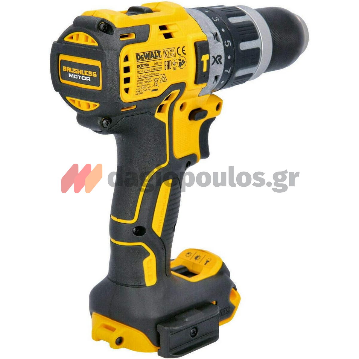 DeWalt DCK422P3T-QW Συλλογή Πνευματικό Πιστολέτο, Παλμικό Κατσαβίδι, Γωνιακός Τροχός, Κρουστικό Δραπανοκατσάβιδο 18V Li-Ion Με 3 Μπατ.5.0Ah XR - Φορτιστή - 2 Βαλίτσες T-Stak