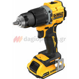 DeWalt DCD799D2T-QW Brushless Κρουστικό Δραπανοκατσάβιδο 18V Li-Ion 74Nm Με 2 Μπαταρίες 2.0Ah-Βαλίτσα