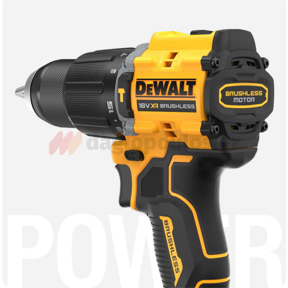 DeWalt DCD799P2T-QW Brushless Κρουστικό Δραπανοκατσάβιδο Μπαταρίας 18V Li-Ion 74Nm Με 2 Μπαταρίες 5.0Ah-Βαλίτσα
