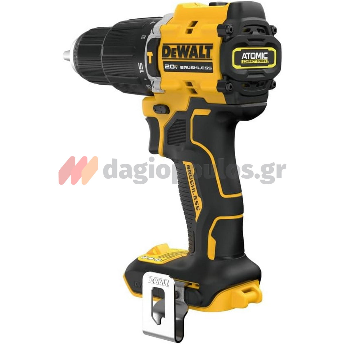 DeWalt DCD799N-XJ Brushless Κρουστικό Δραπανοκατσάβιδο Μπαταρίας 18V Li-Ion 74Nm SOLO