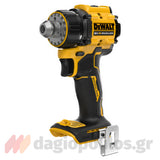 DeWalt DCD803NT-XJ Brushless Δραπανοκατσάβιδο Μπαταρίας Πολλαπλών Κεφαλών 18V Li-Ion SOLO Με Βαλίτσα T-STAK
