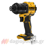 DeWalt DCD803NT-XJ Brushless Δραπανοκατσάβιδο Μπαταρίας Πολλαπλών Κεφαλών 18V Li-Ion SOLO Με Βαλίτσα T-STAK