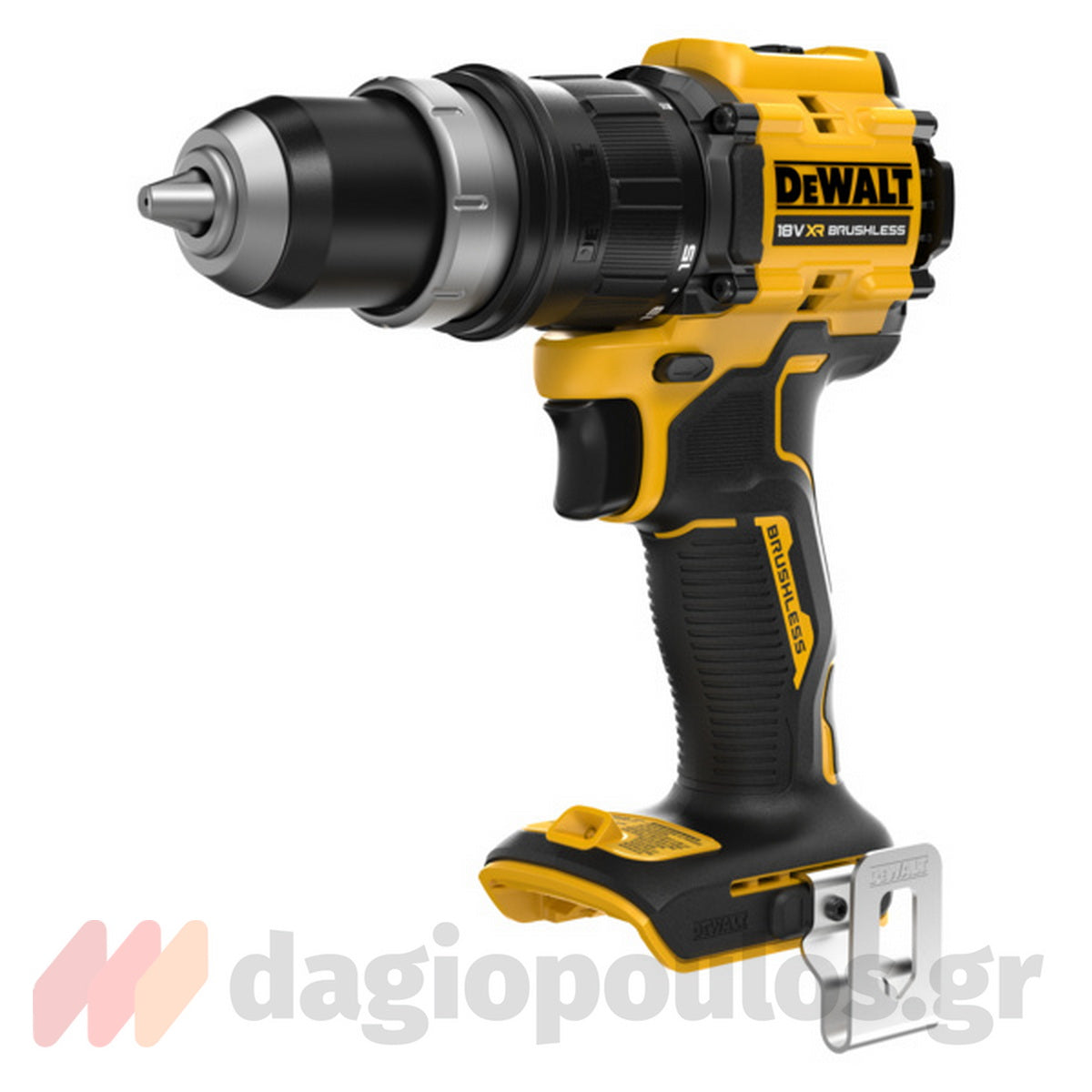 DeWalt DCD803NT-XJ Brushless Δραπανοκατσάβιδο Μπαταρίας Πολλαπλών Κεφαλών 18V Li-Ion SOLO Με Βαλίτσα T-STAK