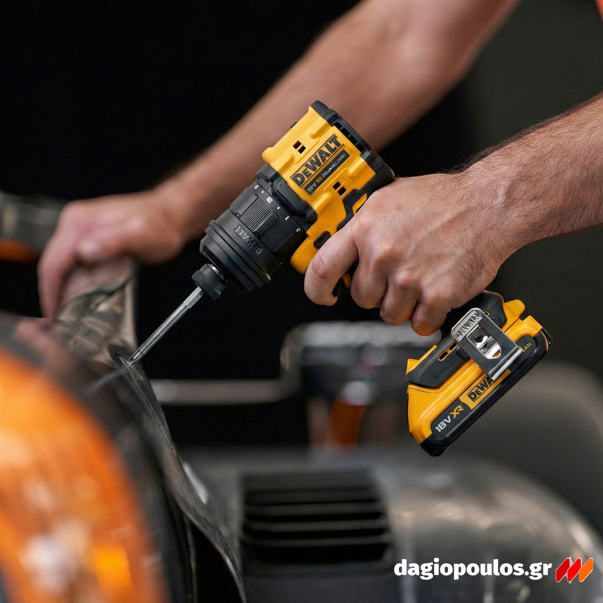 DeWalt DCD803NT-XJ Brushless Δραπανοκατσάβιδο Μπαταρίας Πολλαπλών Κεφαλών 18V Li-Ion SOLO Με Βαλίτσα T-STAK