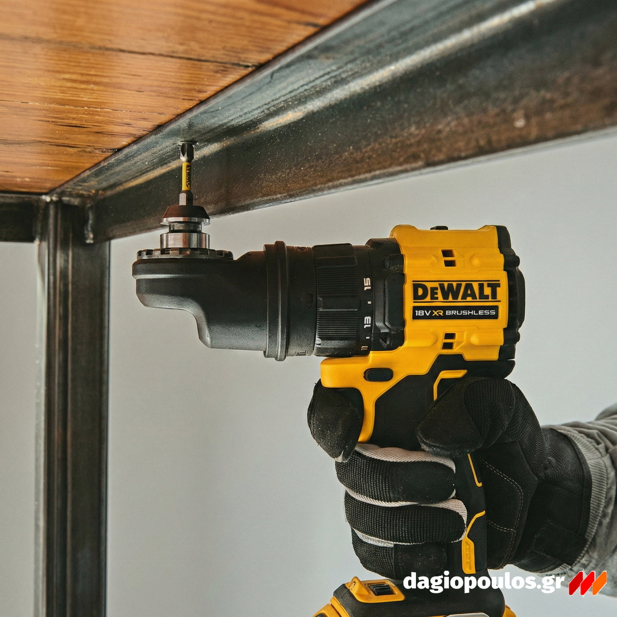 DeWalt DCD803NT-XJ Brushless Δραπανοκατσάβιδο Μπαταρίας Πολλαπλών Κεφαλών 18V Li-Ion SOLO Με Βαλίτσα T-STAK