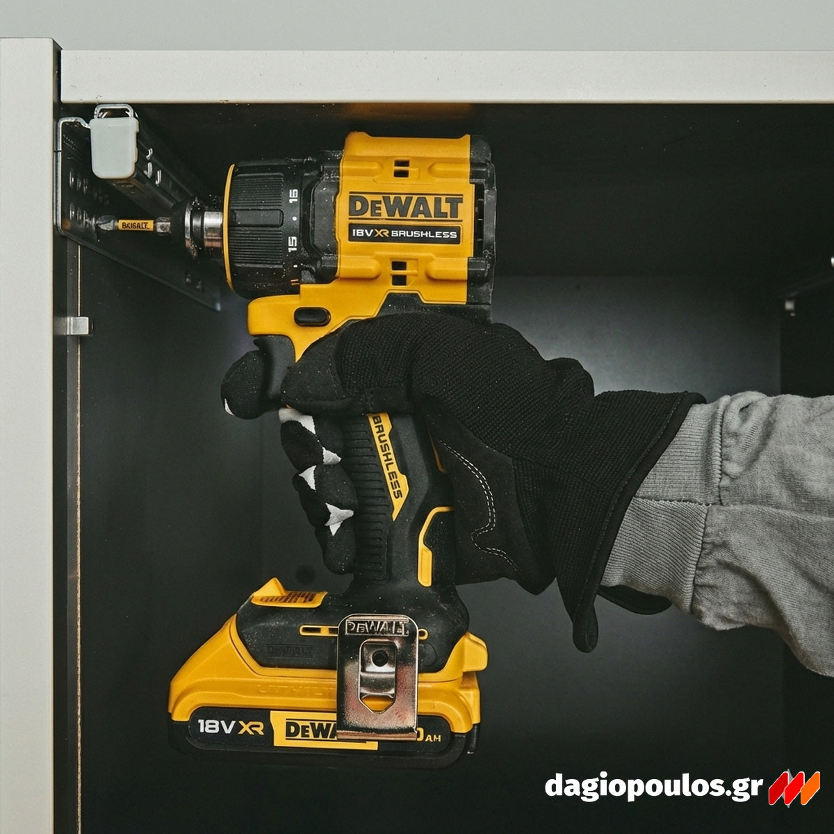 DeWalt DCD803NT-XJ Brushless Δραπανοκατσάβιδο Μπαταρίας Πολλαπλών Κεφαλών 18V Li-Ion SOLO Με Βαλίτσα T-STAK