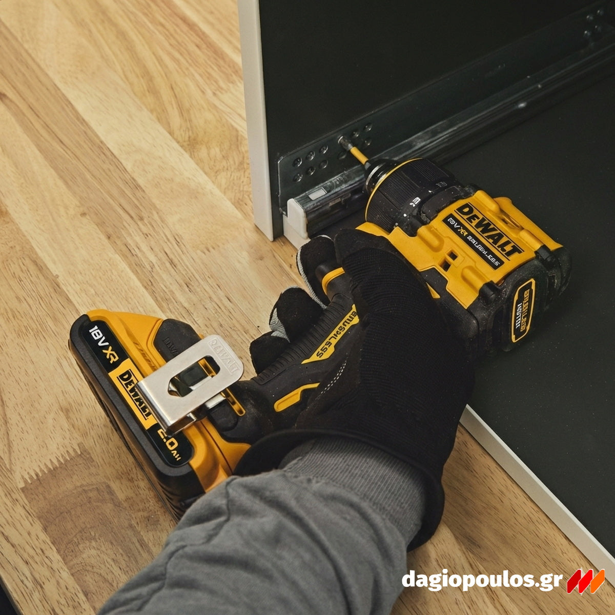 DeWalt DCD803NT-XJ Brushless Δραπανοκατσάβιδο Μπαταρίας Πολλαπλών Κεφαλών 18V Li-Ion SOLO Με Βαλίτσα T-STAK