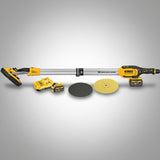 DeWalt DCE800T2-QW Brushless Τριβείο Τοίχου Γυψοσανίδας Ρυθμιζόμενο Πτυσσόμενο Μπαταρίας 18V Li-Ion 225mm Με 2 Μπαταρίες 6.0Ah