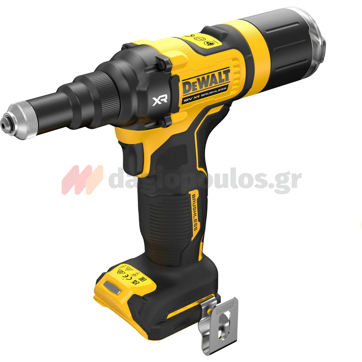 DeWalt DCF403D2GT-QW Brushless Πριτσιναδόρος Μπαταρίας 18V Li-Ion XR 4.8mm Με 2 Μπατ.2.0Ah - Φορτιστή - Βαλίτσα T-Stak