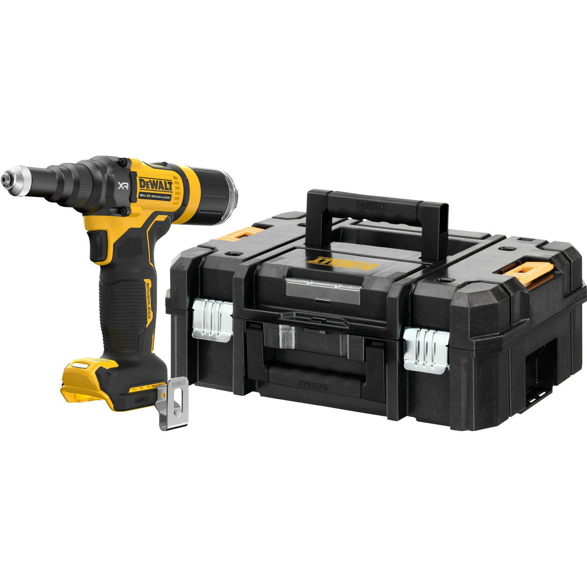 DeWalt DCF403NT-XJ Brushless Πριτσιναδόρος Μπαταρίας 18V Li-Ion XR 4.8mm SOLO Με Βαλίτσα T-Stak