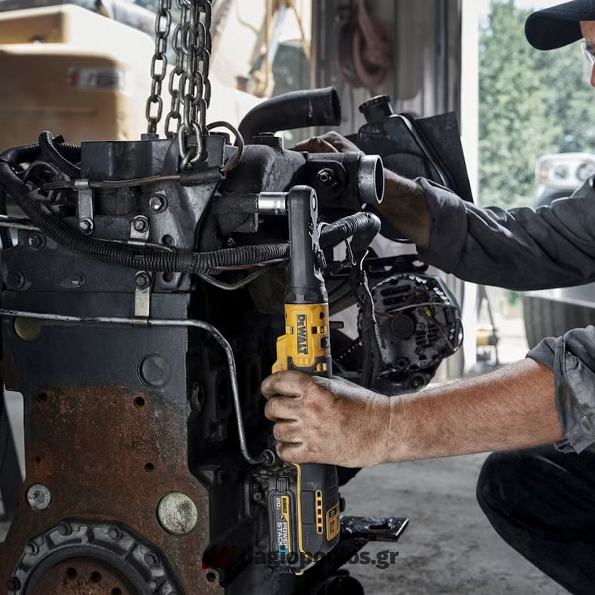DeWalt DCF510E2G-QW Brushless Καστάνια Μπαταρίας 18V Li-Ion 1/2" 3/8" Με 2 Μπατ.1.7Ah - Φορτιστή - Βαλίτσα