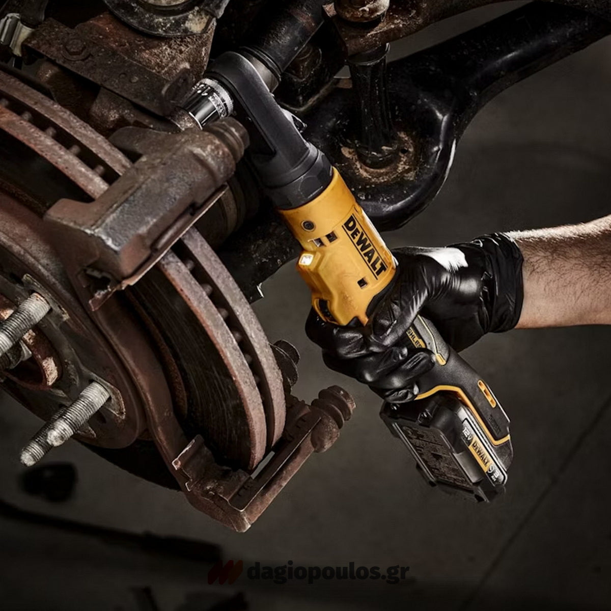 DeWalt DCF510E2G-QW Brushless Καστάνια Μπαταρίας 18V Li-Ion 1/2" 3/8" Με 2 Μπατ.1.7Ah - Φορτιστή - Βαλίτσα