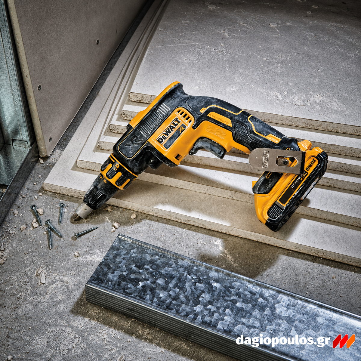DeWalt DCF620D2-QW Brushless Κατσαβίδι Γυψοσανίδας Μπαταρίας 18V Li-Ion Με 2 Μπατ.2.0Ah - Φορτιστή - Βαλίτσα T-Stak