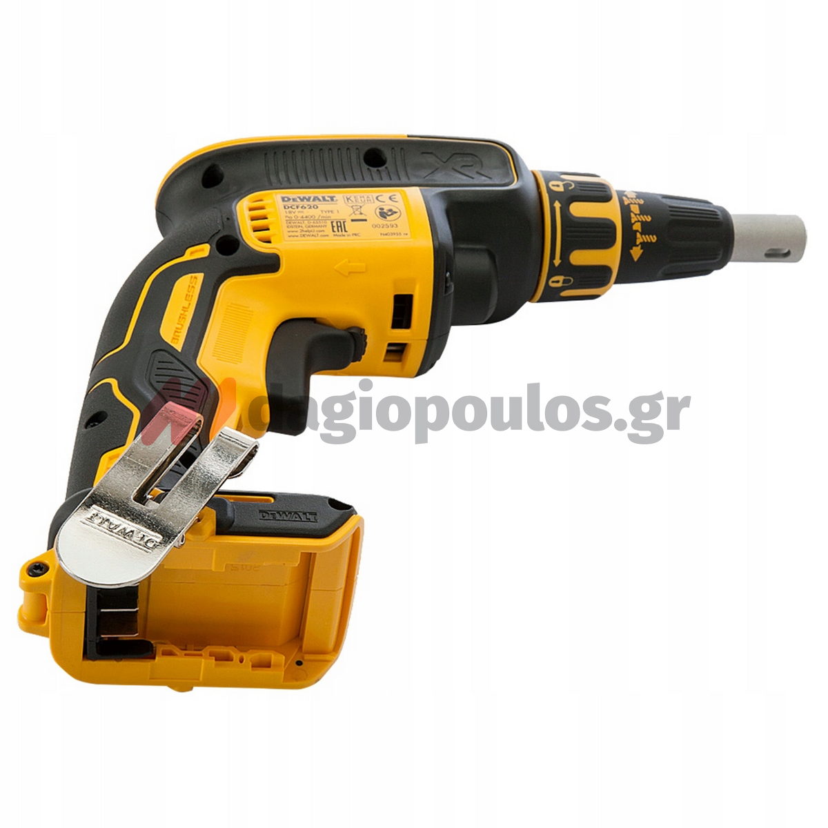 DeWalt DCF620NT-XJ Brushless Κατσαβίδι Γυψοσανίδας Μπαταρίας 18V Li-Ion SOLO Με Βαλίτσα T-Stak