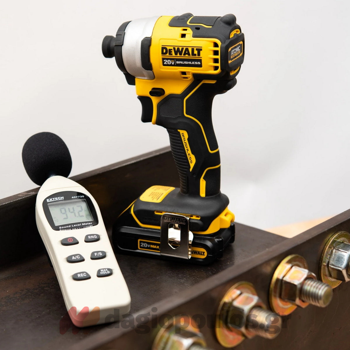 DeWalt DCK2062L2T Brushless Σετ Κρουστικό Δραπανοκατσάβιδο & Παλμικό Κατσαβίδι 18V Li-Ion Με 2 Μπαταρίες 3.0Ah & Βαλίτσα T-Stak
