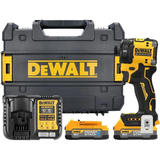 DeWalt DCF870E2T-QW Brushless Κατσαβίδι Παλμικό Μπαταρίας 18V Li-Ion Με 2 Μπατ.1.7Ah Powerstack - Βαλίτσα T-Stak