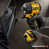 DeWalt DCF870E2T-QW Brushless Κατσαβίδι Παλμικό Μπαταρίας 18V Li-Ion Με 2 Μπατ.1.7Ah Powerstack - Βαλίτσα T-Stak