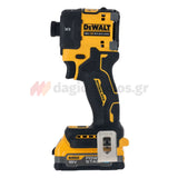 DeWalt DCF870E2T-QW Brushless Κατσαβίδι Παλμικό Μπαταρίας 18V Li-Ion Με 2 Μπατ.1.7Ah Powerstack - Βαλίτσα T-Stak