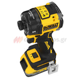DeWalt DCF870E2T-QW Brushless Κατσαβίδι Παλμικό Μπαταρίας 18V Li-Ion Με 2 Μπατ.1.7Ah Powerstack - Βαλίτσα T-Stak