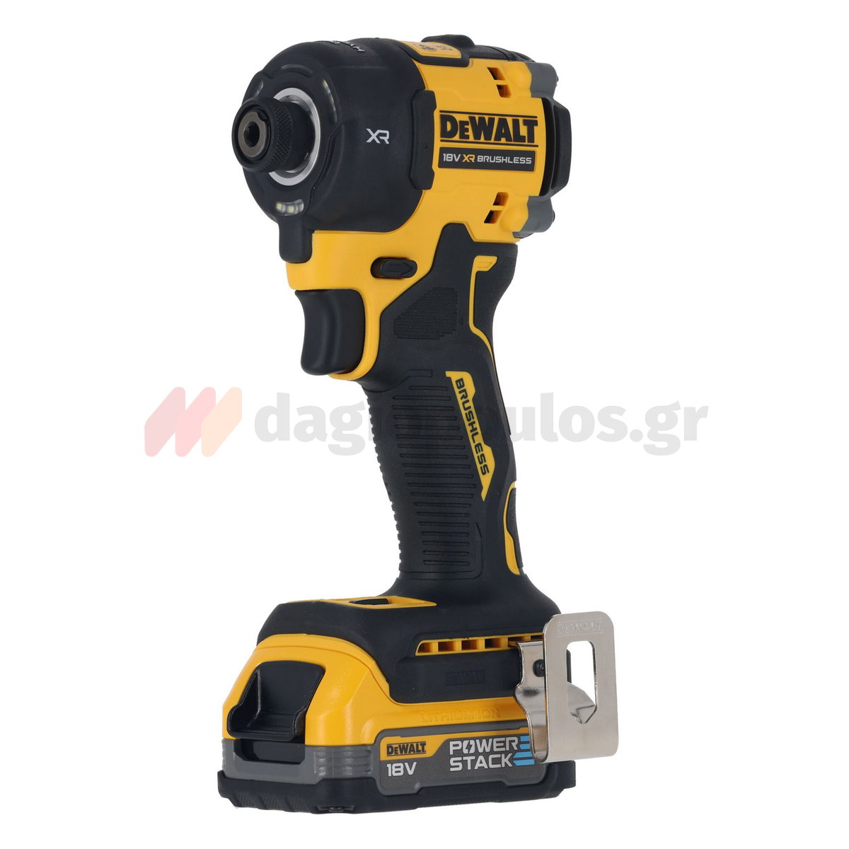 DeWalt DCF870E2T-QW Brushless Κατσαβίδι Παλμικό Μπαταρίας 18V Li-Ion Με 2 Μπατ.1.7Ah Powerstack - Βαλίτσα T-Stak