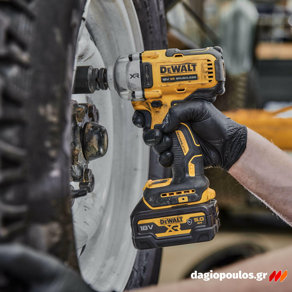 DeWalt DCF891NT-XJ Brushless Μπουλονόκλειδο Μπαταρίας 1/2" 18V Li-Ion XR SOLO