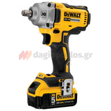 DeWalt DCF894P2-QW Brushless Μπουλονόκλειδο Μπαταρίας 1/2" 18V Li-Ion Με 2 Μπατ.5.0Ah -Φορτιστή - Τσάντα Μεταφοράς