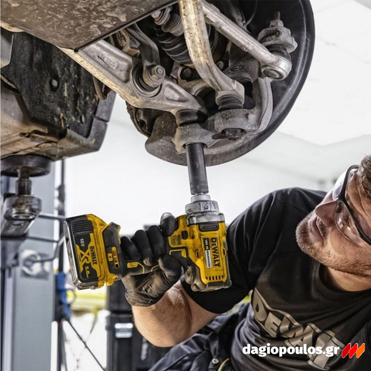 DeWalt DCF894P2-QW Brushless Μπουλονόκλειδο Μπαταρίας 1/2" 18V Li-Ion Με 2 Μπατ.5.0Ah -Φορτιστή - Τσάντα Μεταφοράς