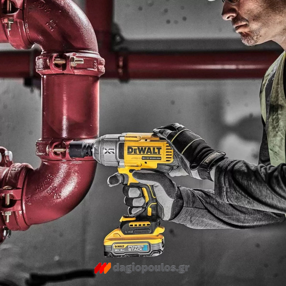 DeWalt DCF900N-XJ Brushless Μπουλονόκλειδο Μπαταρίας 18V Li-Ion XR 1/2" 1898Nm SOLO