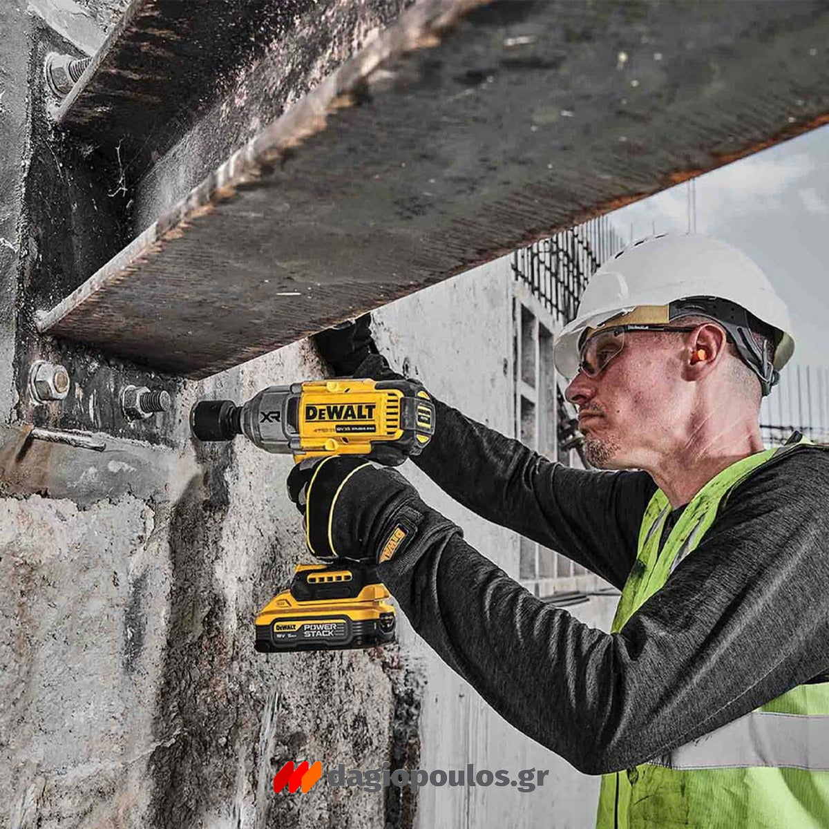 DeWalt DCF900N-XJ Brushless Μπουλονόκλειδο Μπαταρίας 18V Li-Ion XR 1/2" 1898Nm SOLO