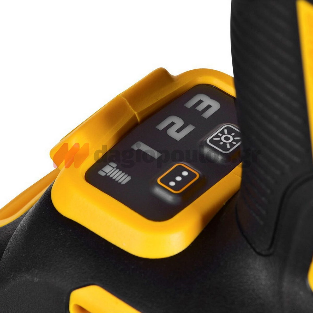 DeWalt DCF900P2G-QW Brushless Μπουλονόκλειδο Μπαταρίας 18V Li-Ion XR 1/2" 1898Nm Με 2 Μπαταρίες 5.0Ah Powerstack & Βάση & Ελαστικό Κέλυφος Προστασίας