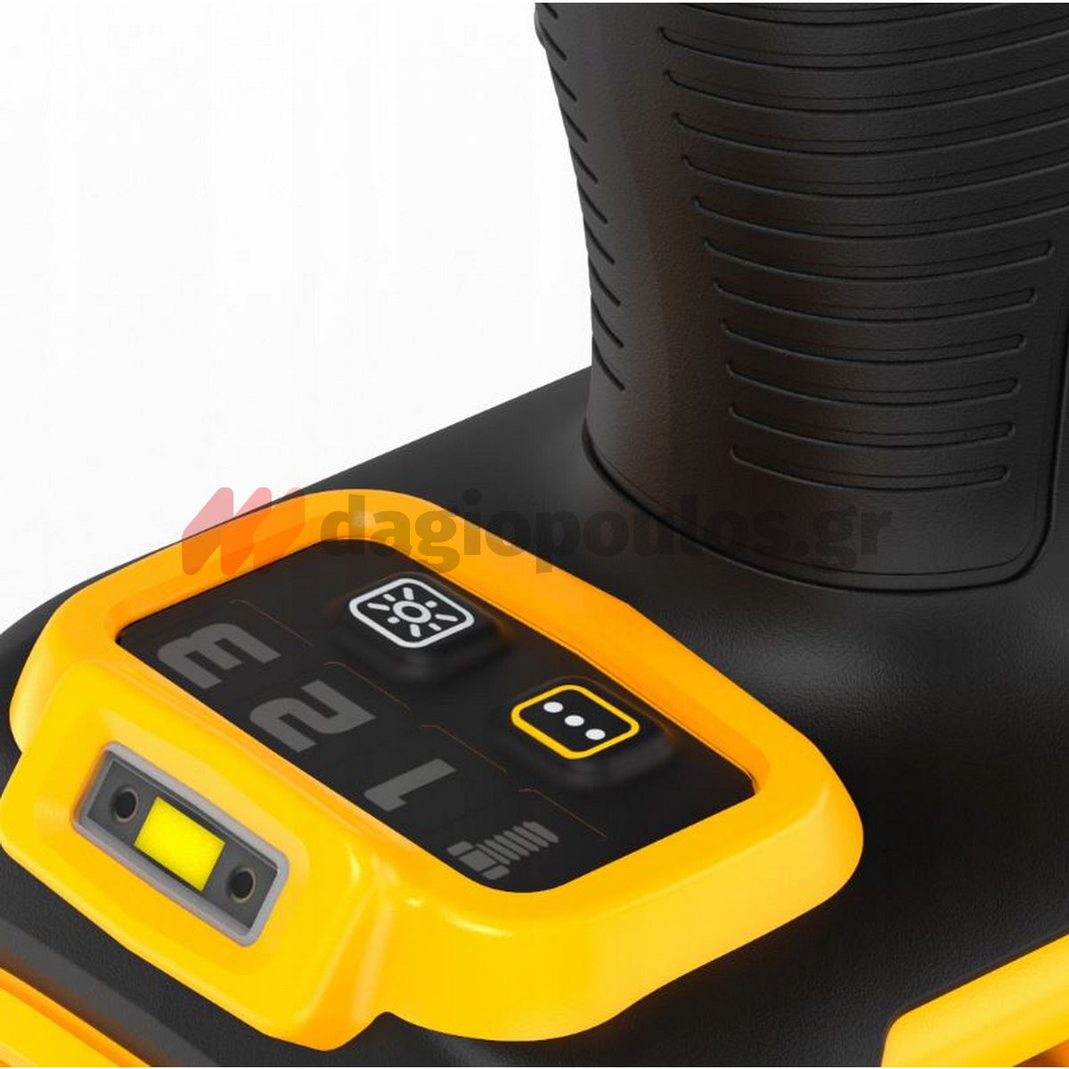 DeWalt DCF900P2G-QW Brushless Μπουλονόκλειδο Μπαταρίας 18V Li-Ion XR 1/2" 1898Nm Με 2 Μπαταρίες 5.0Ah Powerstack & Βάση & Ελαστικό Κέλυφος Προστασίας