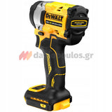 DeWalt DCF921H2T-QW Brushless Μπουλονόκλειδο Μπαταρίας 18V Li-Ion 1/2" 612Nm Με 2 Μπαταρίες 5.0Ah Powerstack & Βαλίτσα T-Stak