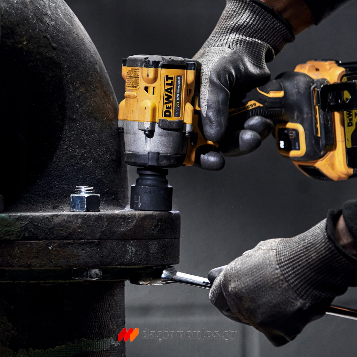 DeWalt DCF921N-XJ Brushless Μπουλονόκλειδο Μπαταρίας 18V Li-Ion 1/2" 612Nm SOLO