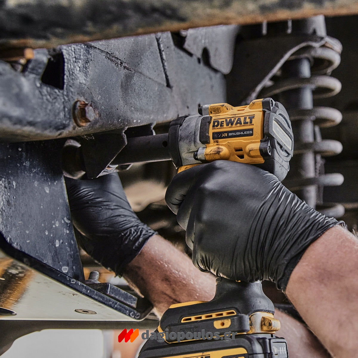 DeWalt DCF921H2T-QW Brushless Μπουλονόκλειδο Μπαταρίας 18V Li-Ion 1/2" 612Nm Με 2 Μπαταρίες 5.0Ah Powerstack & Βαλίτσα T-Stak