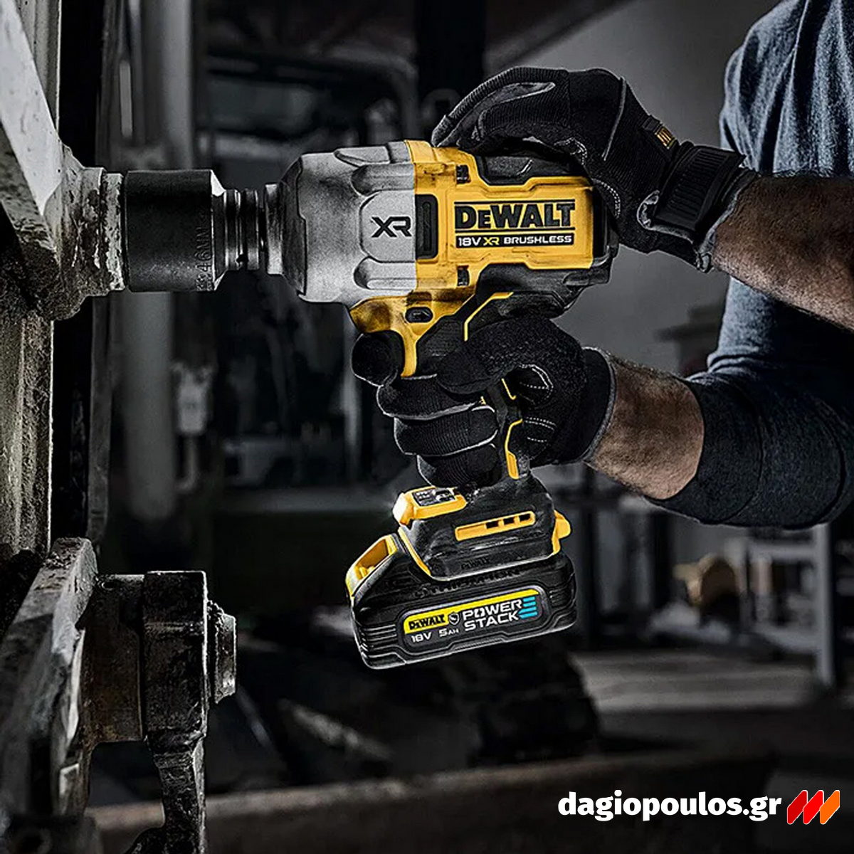 DeWalt DCF964NT-XJ Brushless Μπουλονόκλειδο Μπαταρίας 18V Li-Ion XR 3/4"SOLO Με Βαλίτσα T-Stak