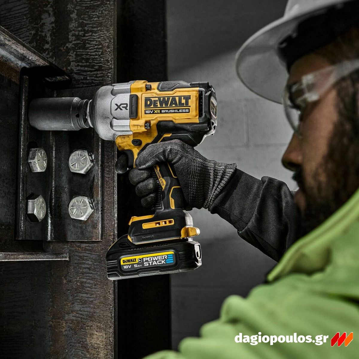 DeWalt DCF964NT-XJ Brushless Μπουλονόκλειδο Μπαταρίας 18V Li-Ion XR 3/4"SOLO Με Βαλίτσα T-Stak