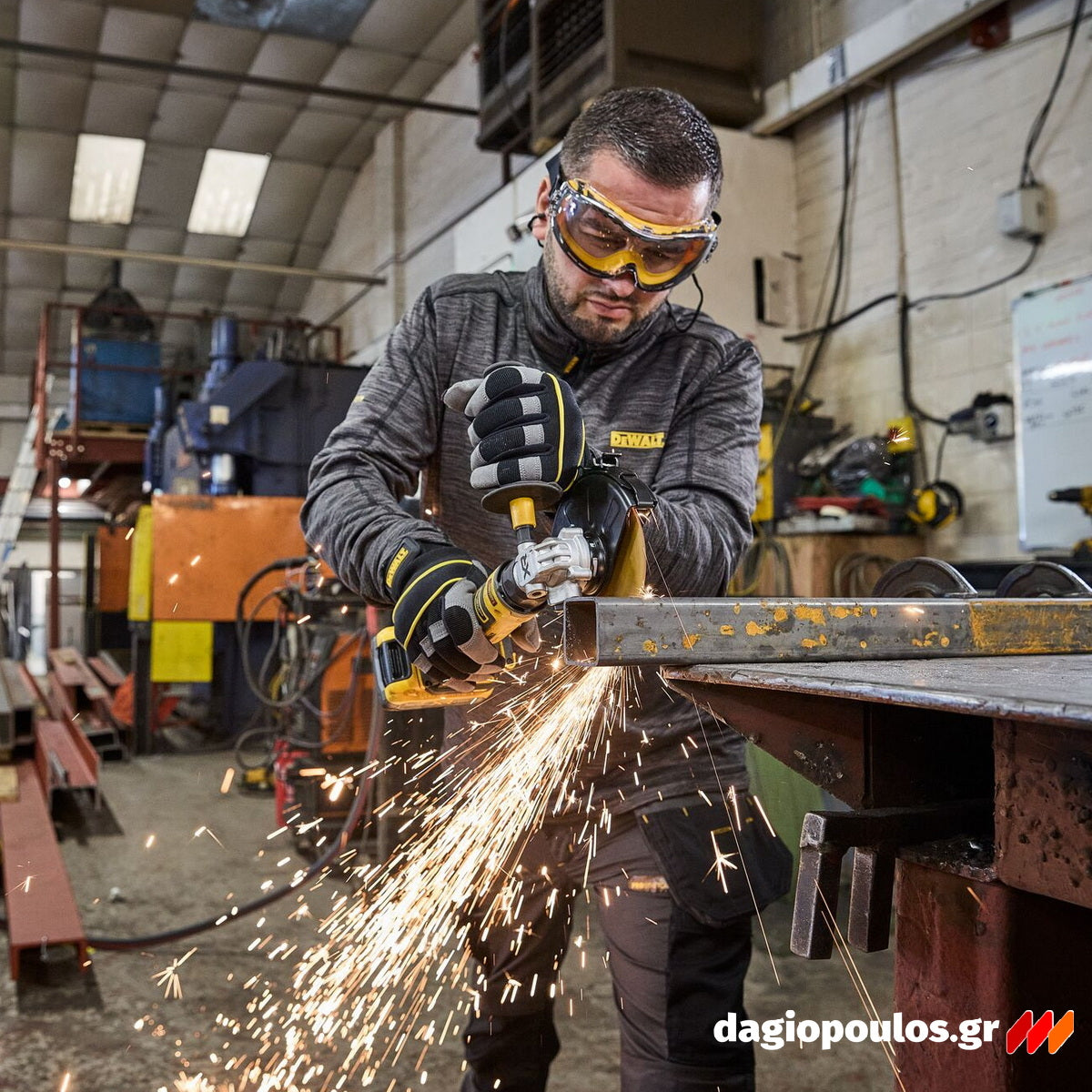 DeWalt DCG404NT-XJ Brushless Γωνιακός Τρόχος Μπαταρίας 125mm 18V Li-Ion SOLO Με Βαλίτσα T-STAK