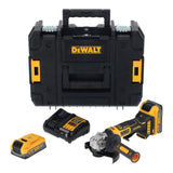 DeWalt DCG404S2T-QW Brushless Γωνιακός Τρόχος Μπαταρίας 125mm 18V Li-Ion Με 2 Μπαταρ.3.5Ah - Βαλίτσα T-STAK