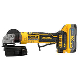 DeWalt DCG404S2T-QW Brushless Γωνιακός Τρόχος Μπαταρίας 125mm 18V Li-Ion Με 2 Μπαταρ.3.5Ah - Βαλίτσα T-STAK