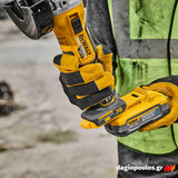 DeWalt DCK355P2T-QW Συλλογή Brushless Κρουστικό Δραπανοκατσάβιδο, Πνευματικό Πιστολέτο, Γωνιακό Τροχό 18V Li-Ion Με 2 Μπατ.5.0Ah XR - Φορτιστή - Βαλίτσα T-Stak