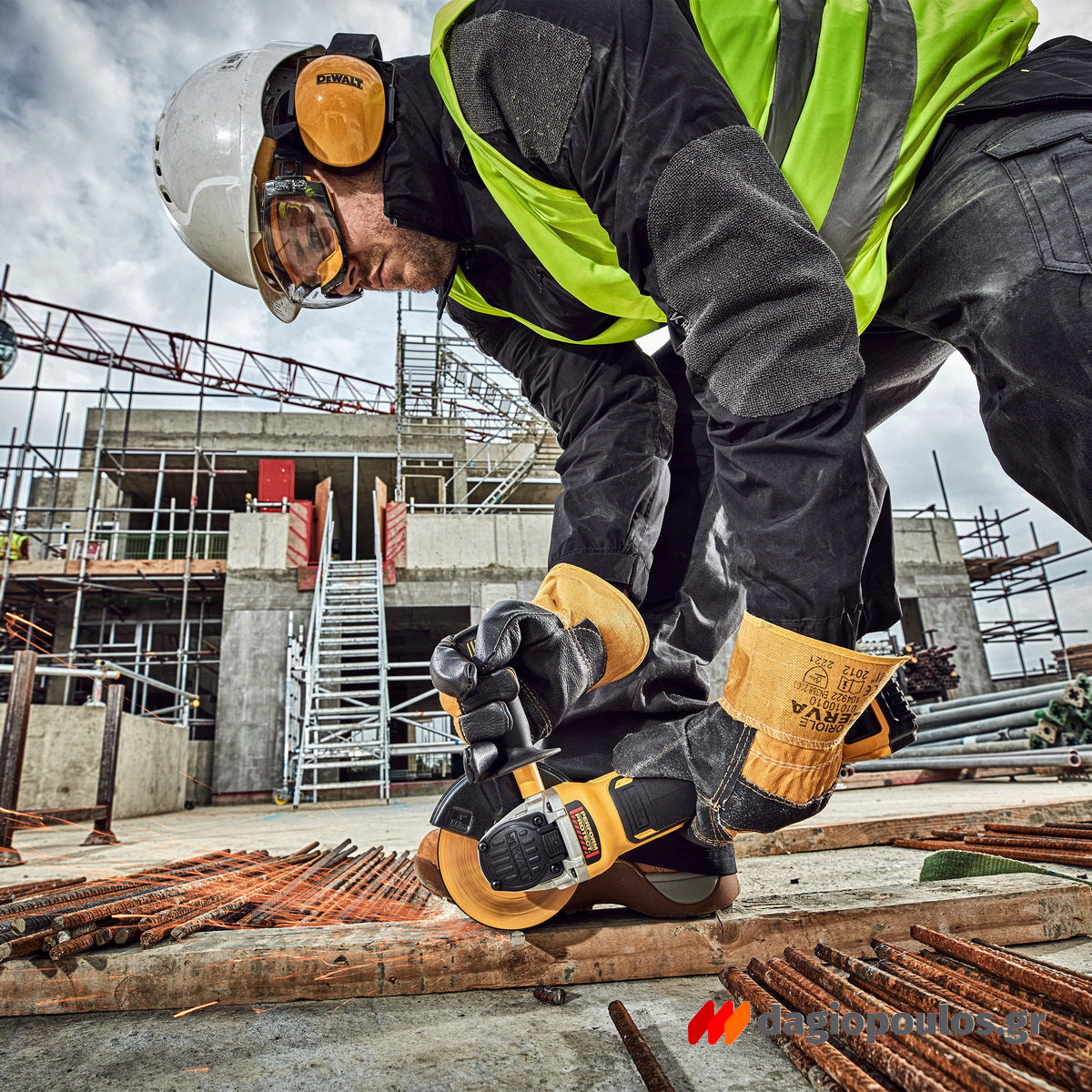 DeWalt DCG405N-XJ Brushless Γωνιακός Τροχός Μπαταρίας 18V Li-Ion XR 125mm SOLO + ΔΩΡΟ 40 Δίσκοι DT3507 125mm