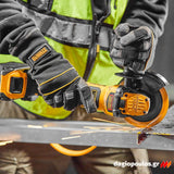 DeWalt DCG409T1-QW Brushless Γωνιακός Τροχός Μπαταρίας 18V Li-Ion 125mm Με Μπατ.6.0Ah - Φορτιστή - Βαλίτσα