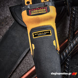 DeWalt DCG409T1-QW Brushless Γωνιακός Τροχός Μπαταρίας 18V Li-Ion 125mm Με Μπατ.6.0Ah - Φορτιστή - Βαλίτσα