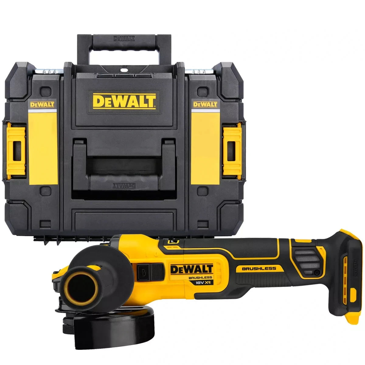 DeWalt DCG409VSNT-XJ Brushless Γωνιακός Τροχός Μπαταρίας 18V Li-Ion 125mm SOLO ΡΥΘΜΙΖΟΜΕΝΟΣ Με Βαλίτσα T-Stak