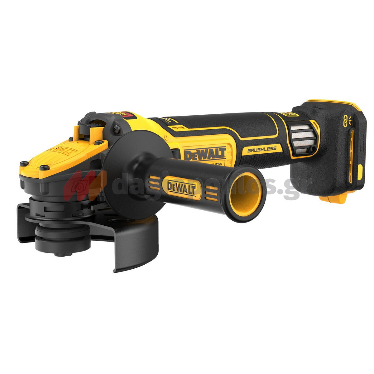 DeWalt DCG409H2T-QW Brushless Γωνιακός Τροχός Μπαταρίας 18V Li-Ion 125mm Με 2 Μπαταρίες 5.0Ah & Βαλίτσα T-Stak